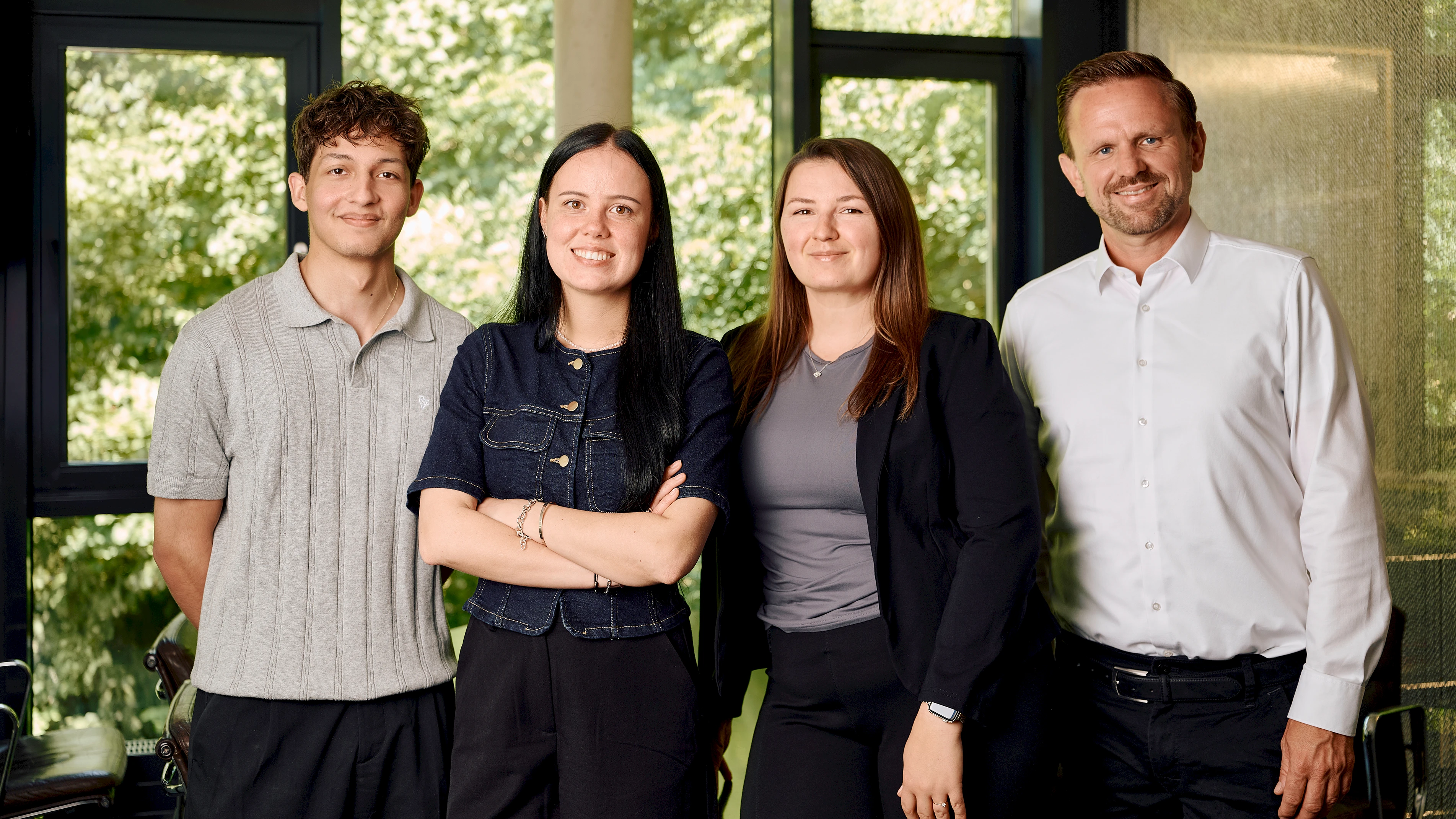 Teamfoto der Abteilung Rechnungswesen und Finanzen