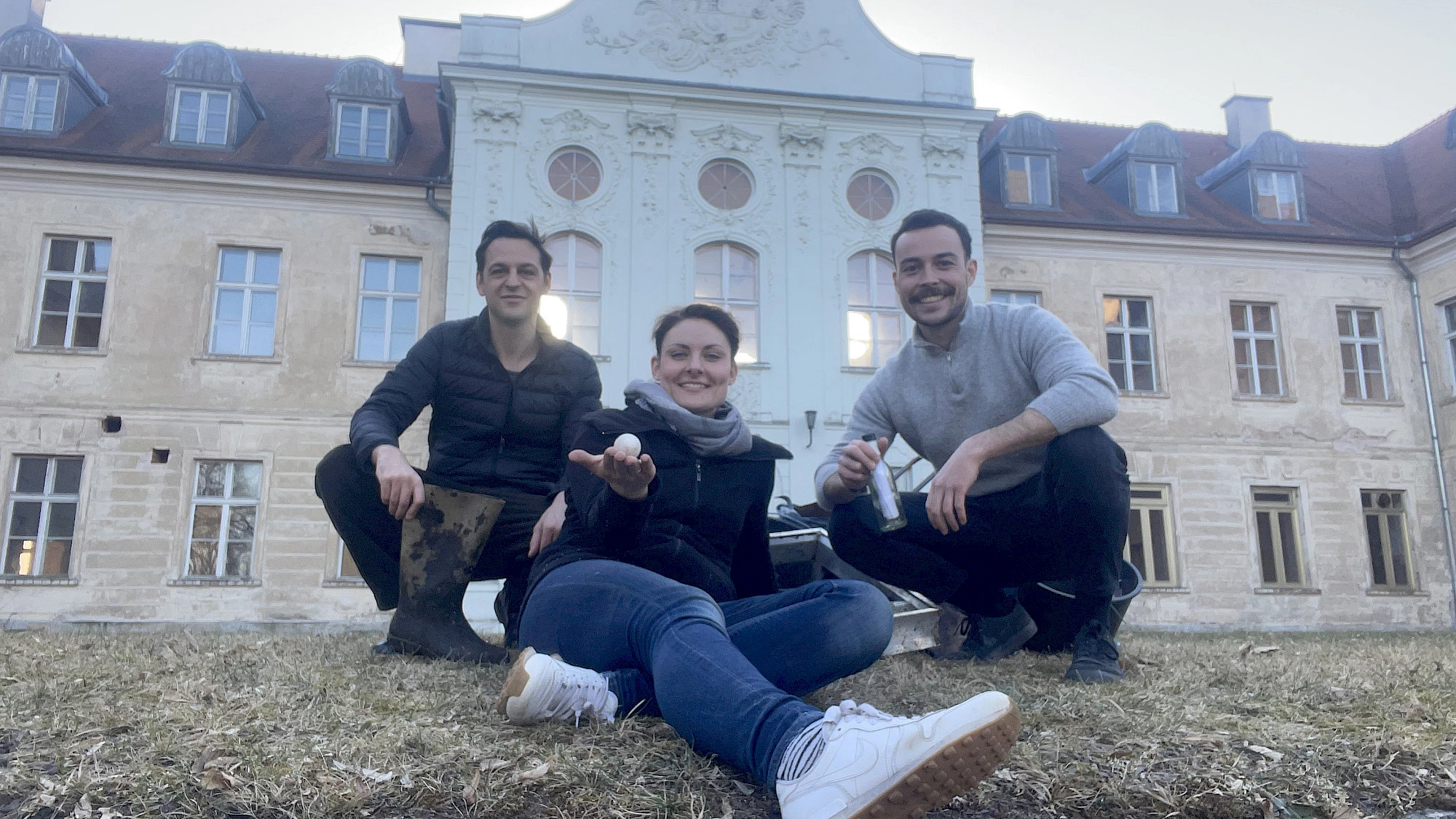 Fr&uuml;hjahrsputz am Schloss F&uuml;rstenberg/Havel