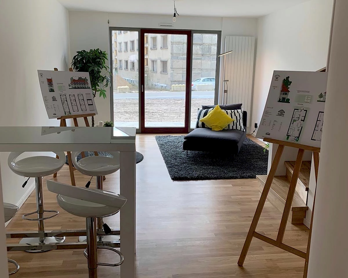 Muster-Townhouse in der G.O.L.D&reg; fast fertig!
