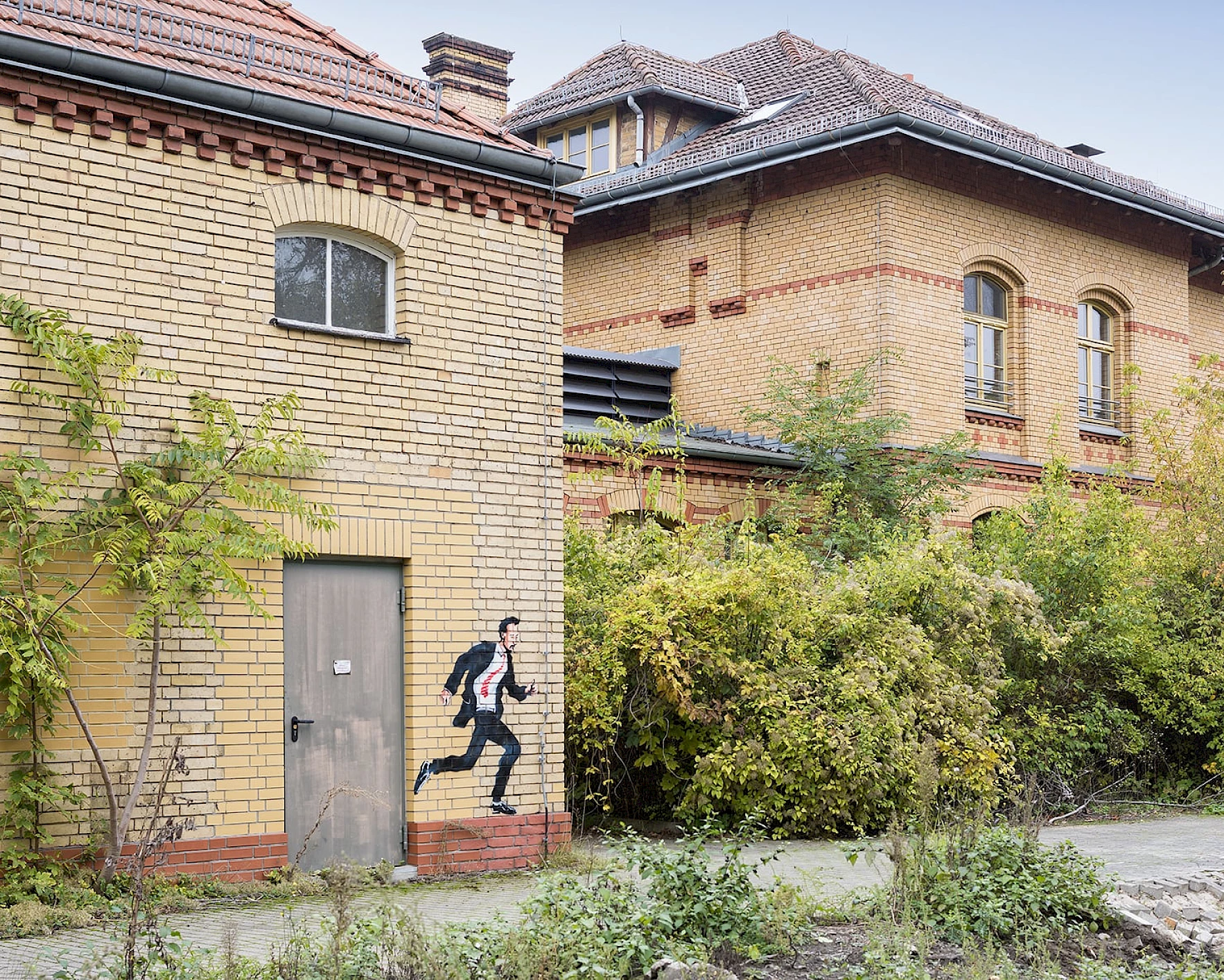 Schablonengraffiti im Lindenhof&reg;