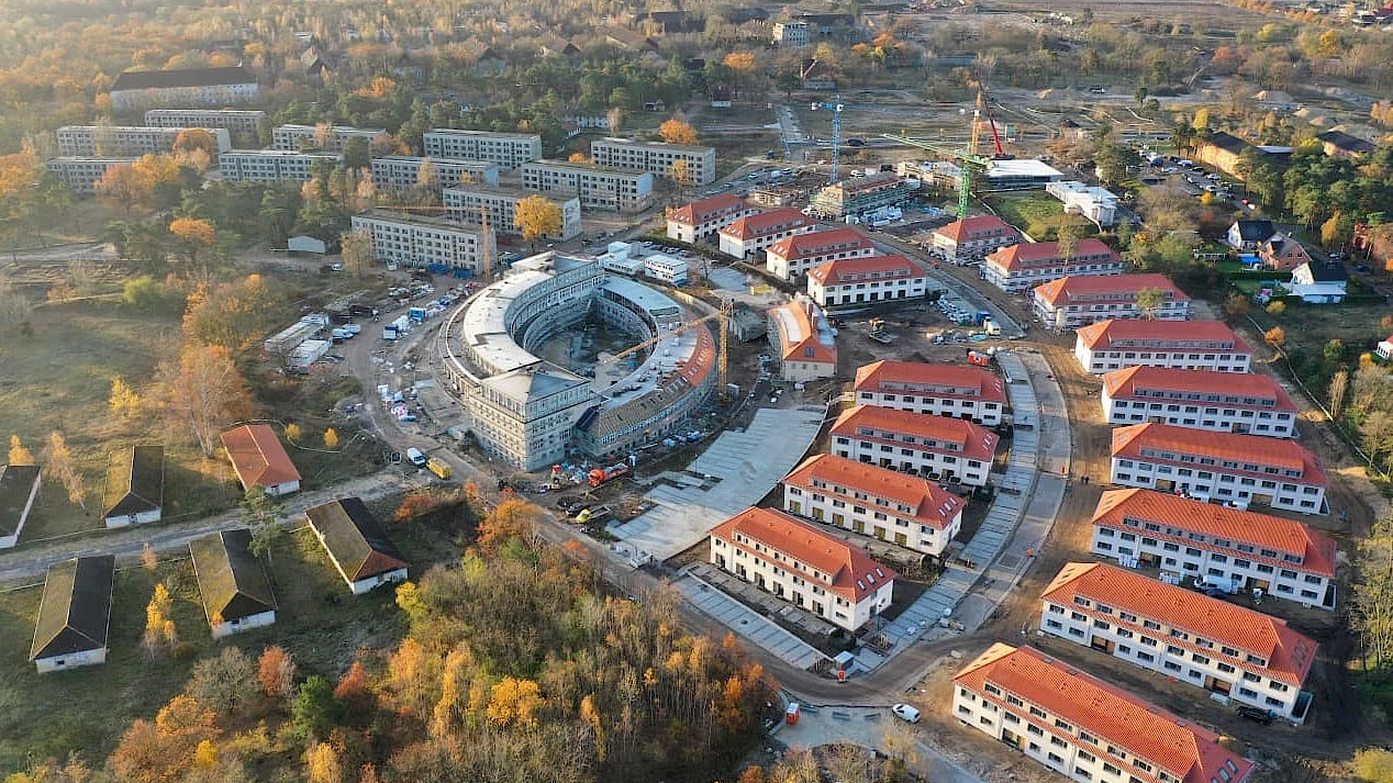 Baufortschritt in der G.O.L.D. Gartenstadt Olympisches Dorf von 1936&reg;