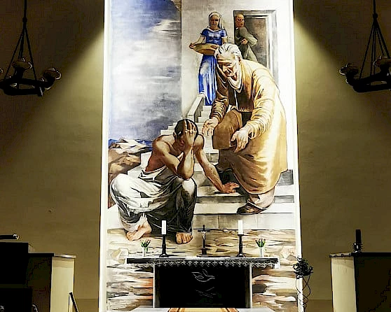 Elstaler Kirche erh&auml;lt Dank terraplan neues Innenlicht