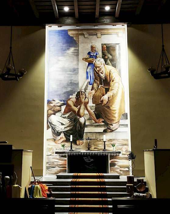 Elstaler Kirche erh&auml;lt Dank terraplan neues Innenlicht