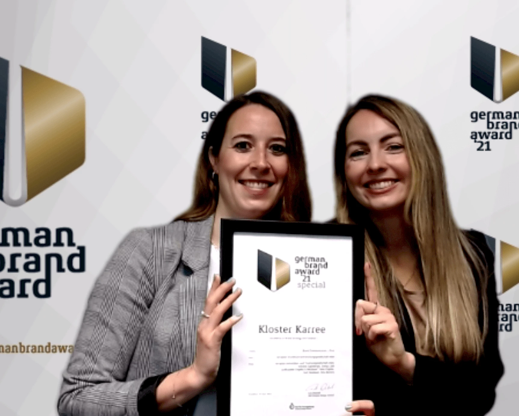 Kloster Karree&reg; gewinnt German Brand Award 2021!
