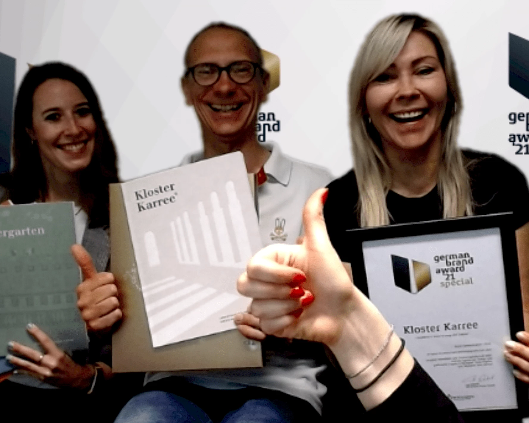 Kloster Karree&reg; gewinnt German Brand Award 2021!