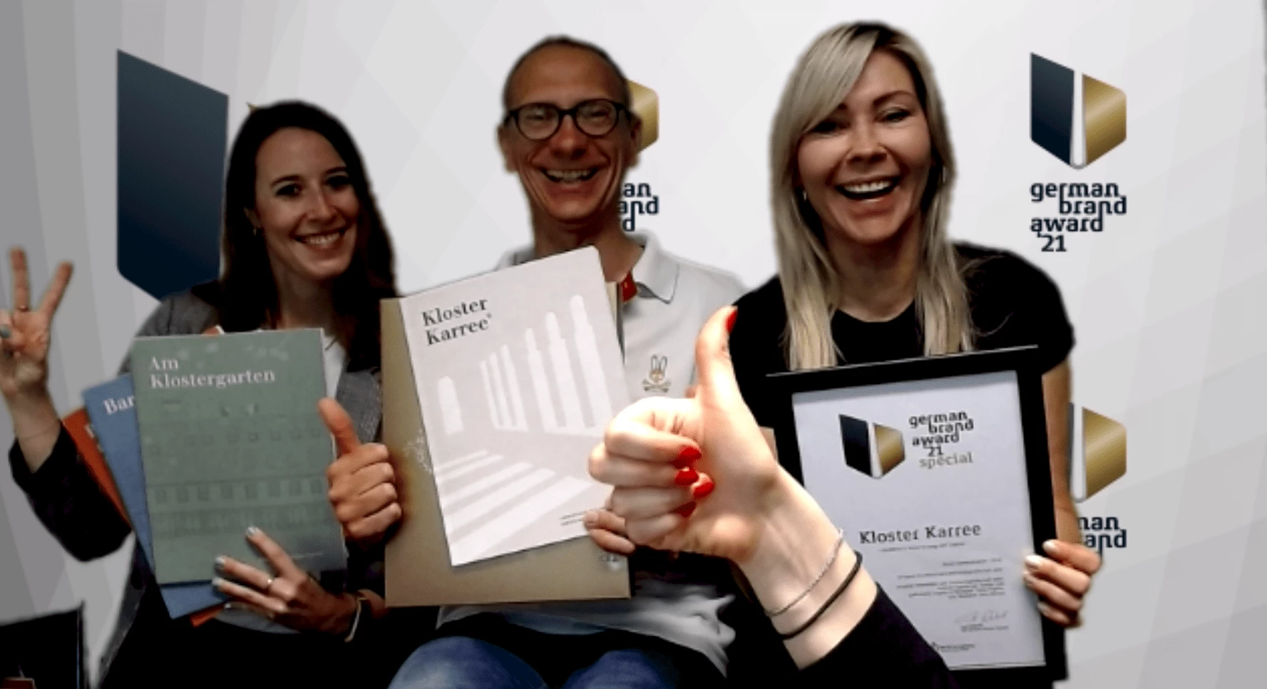 Kloster Karree&reg; gewinnt German Brand Award 2021!