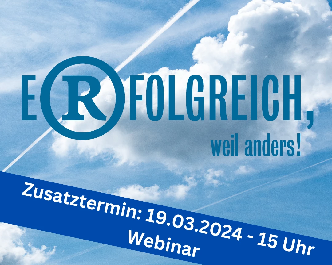 Zusatztermin: Erfolgreich, weil anders... mit BUC-36&reg;