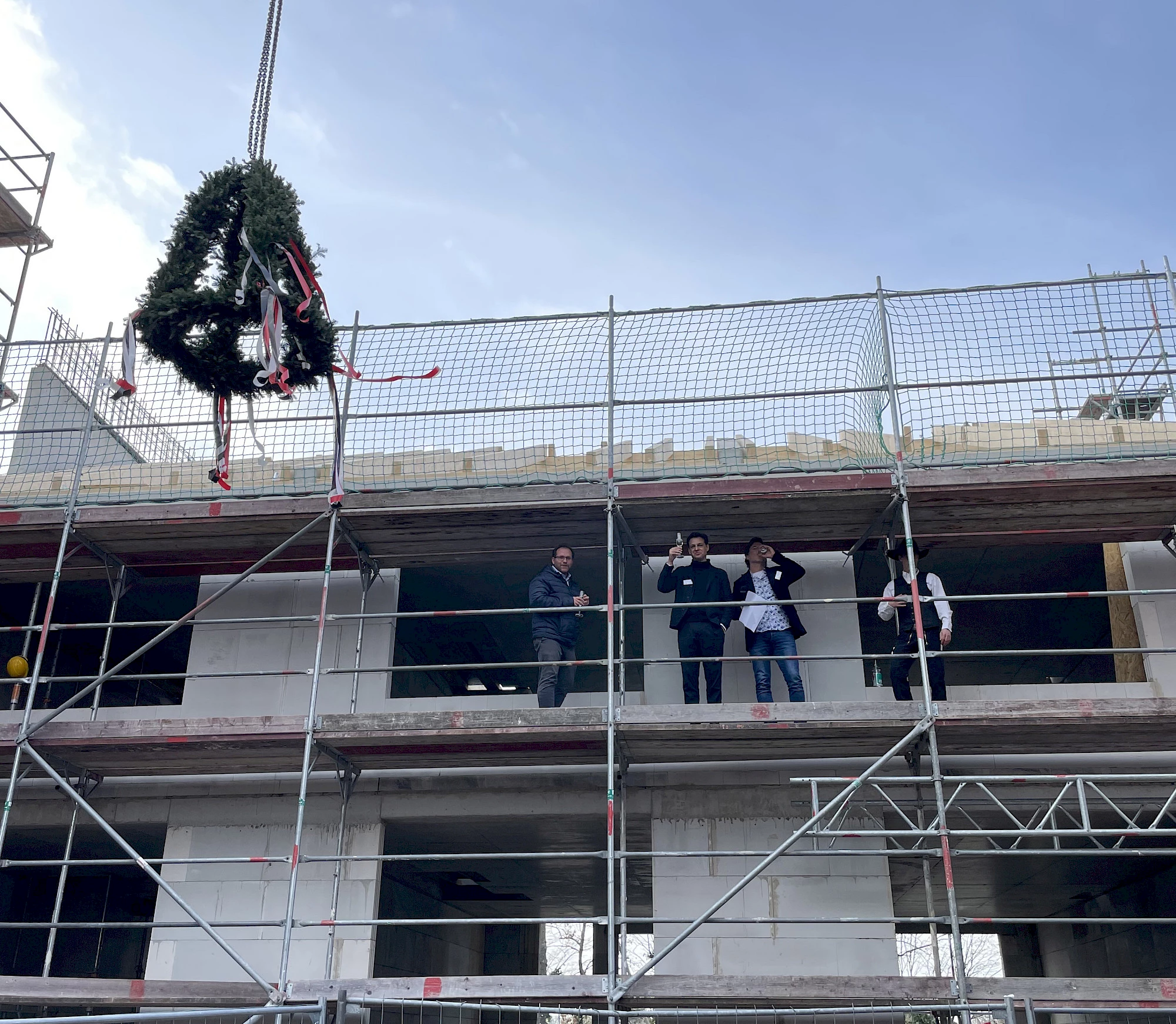 Richtfest im Leuchtgaswerk N&deg;1&reg; - Haus NEON