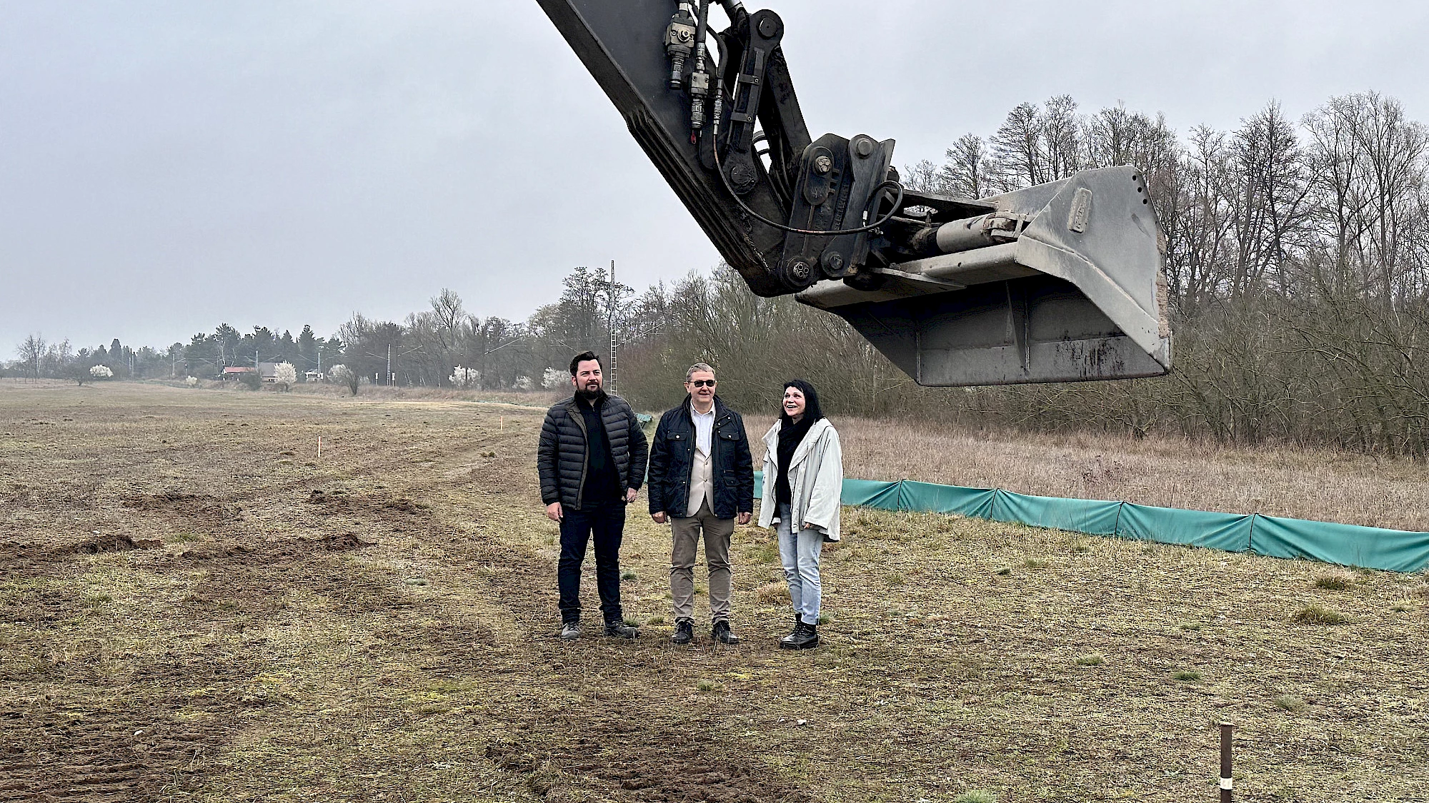 Erster &bdquo;Spatenstich&ldquo; in BUC-36&reg;!