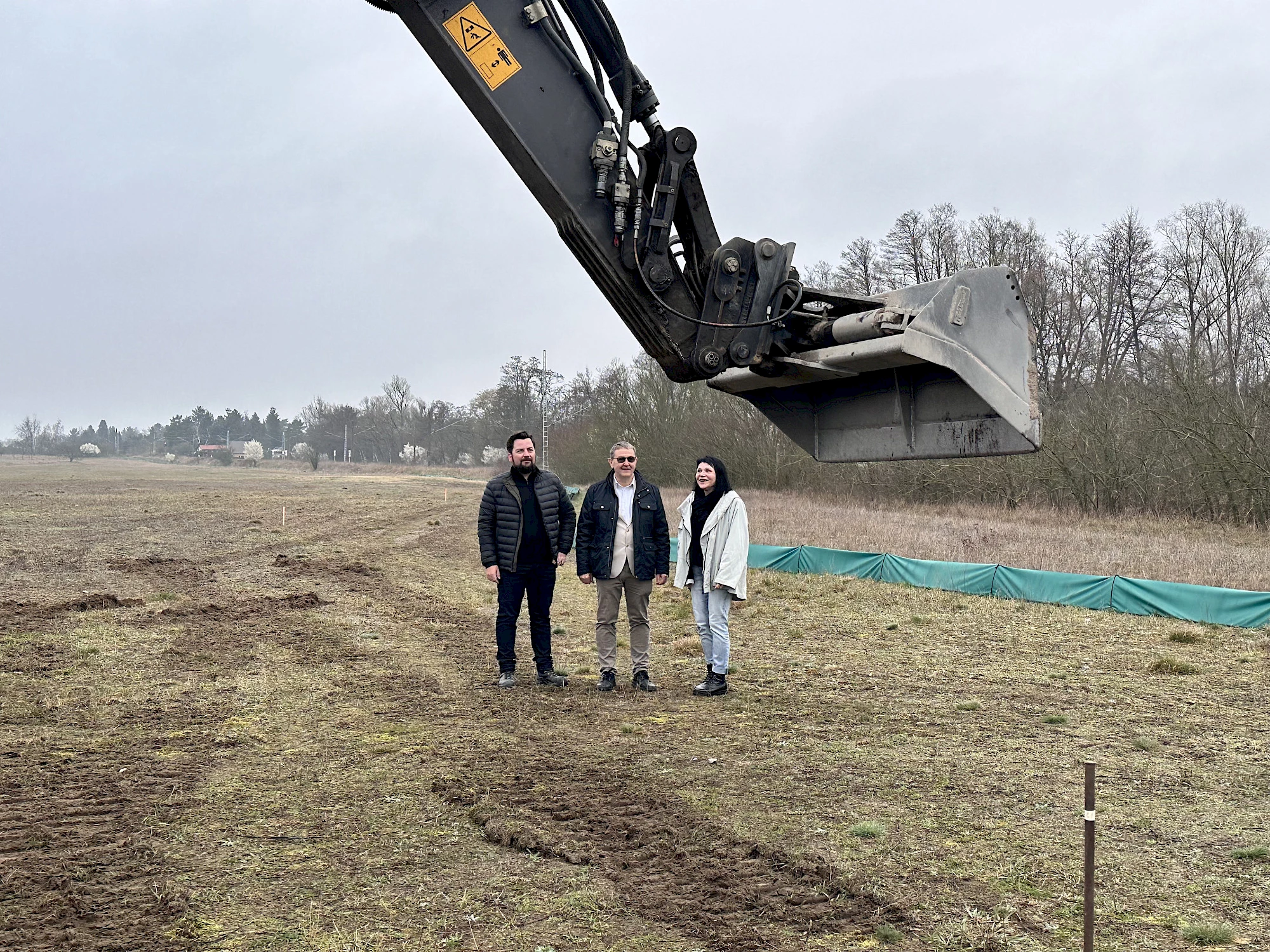 Erster &bdquo;Spatenstich&ldquo; in BUC-36&reg;!