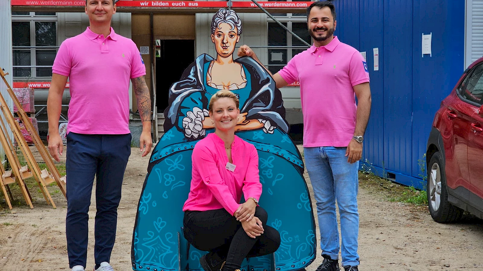 Wasserfest & Vermietungsstart am Schloss F&uuml;rstenberg
