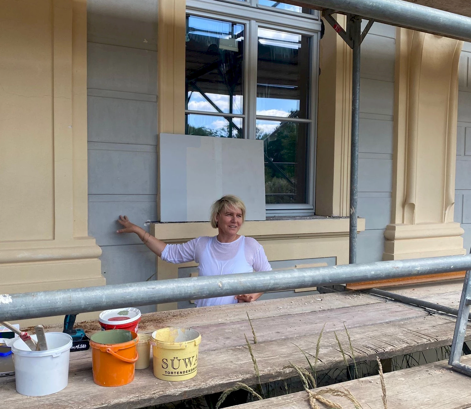 Schloss F&uuml;rstenberg Sports & Country Club&reg; &ndash; die Malerarbeiten k&ouml;nnen starten