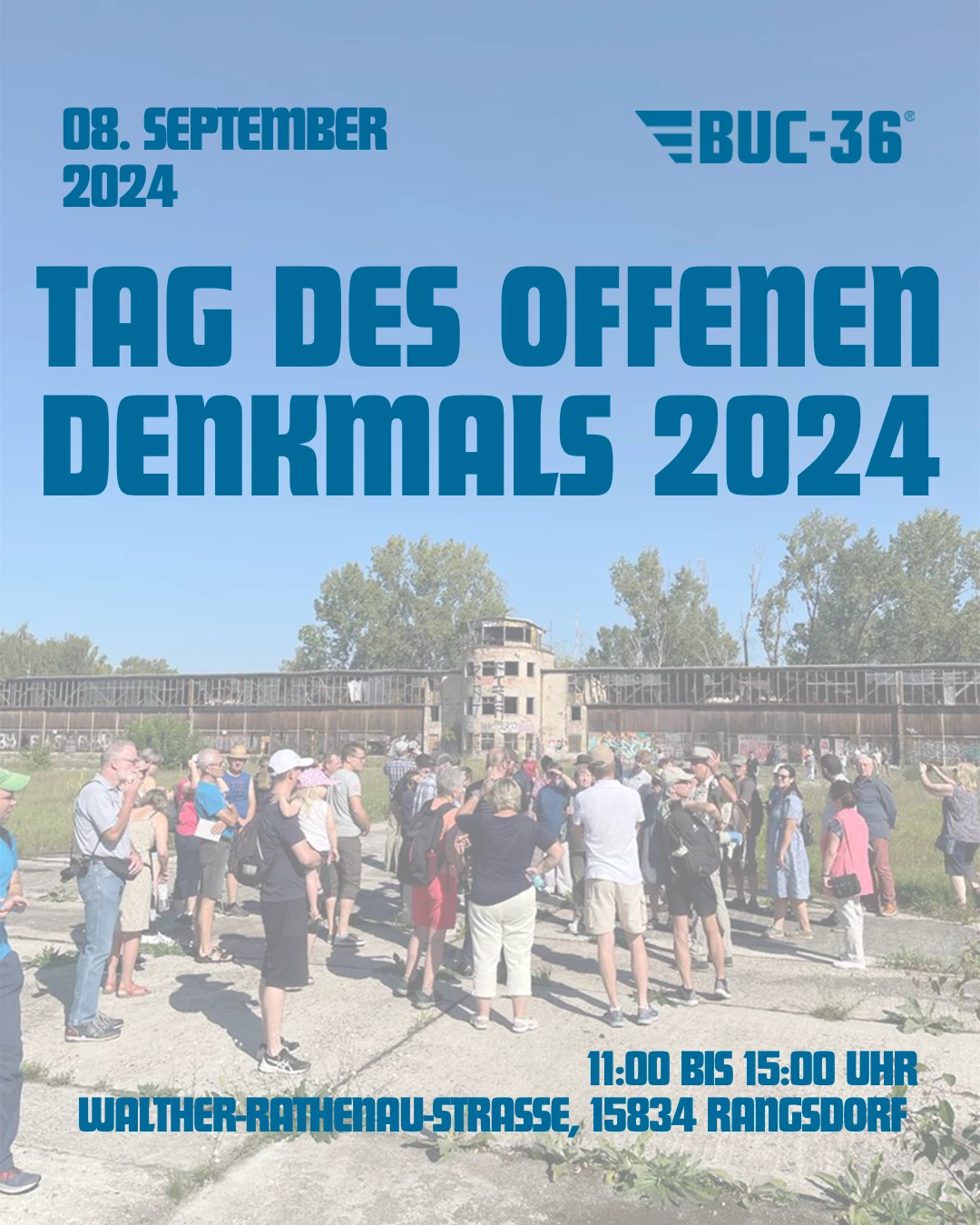 Einladung zum Tag des offenen Denkmals 2024