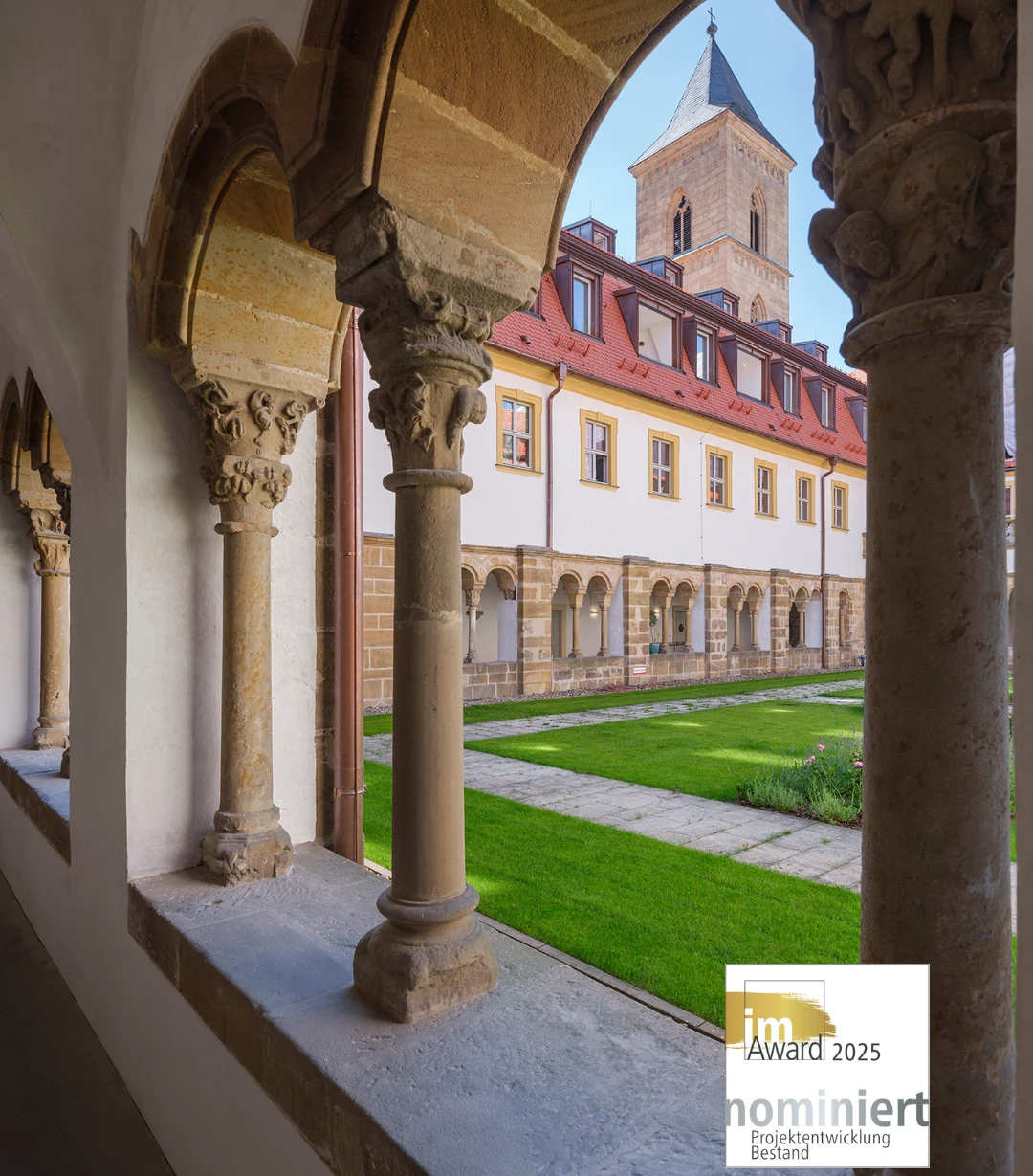 Kloster Karree<sup>&reg;</sup>: Nominierung f&uuml;r den immobilienmanager Award 2025