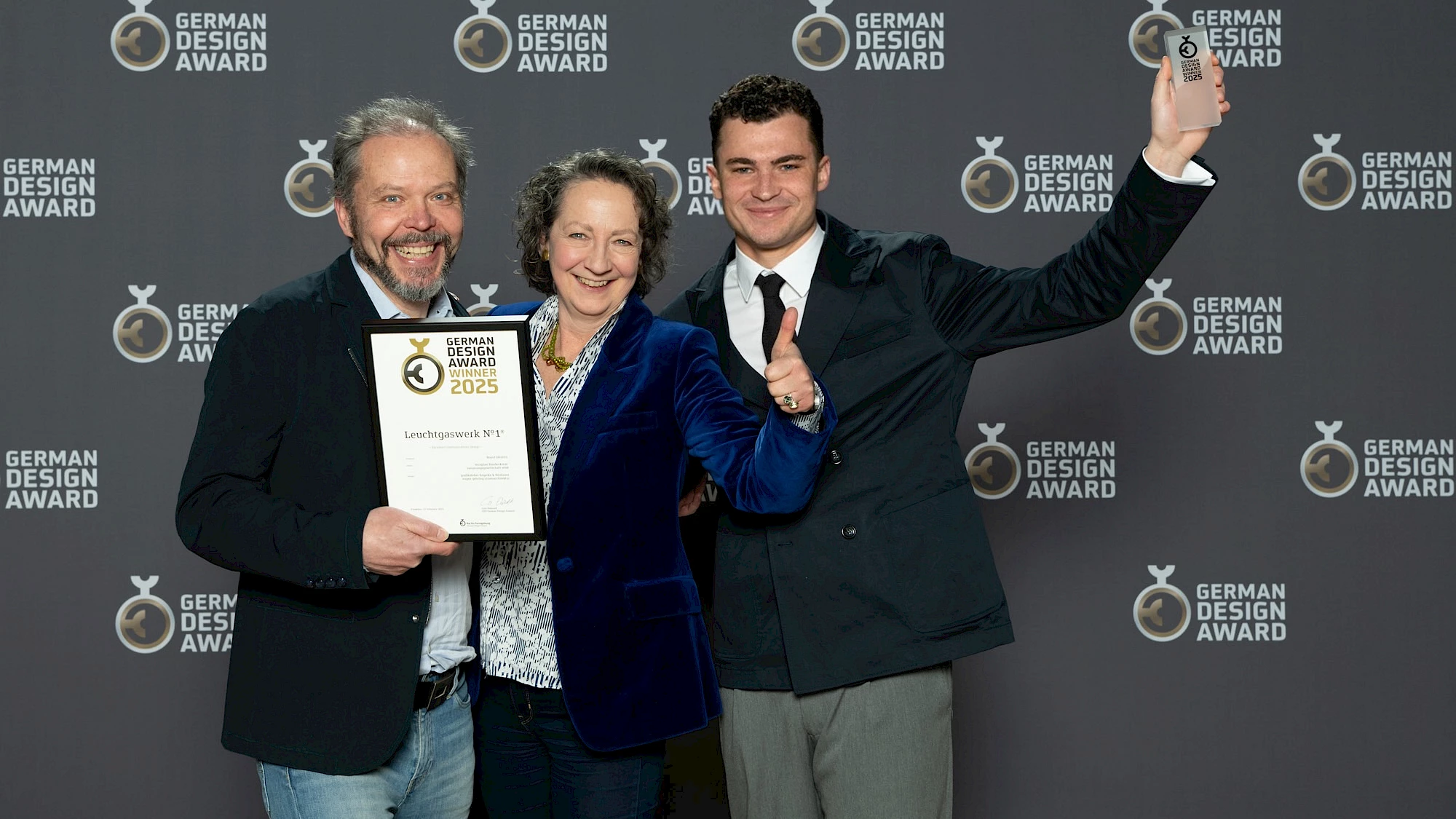 Unser Team holt den German Design Award 2025 nach Hause!