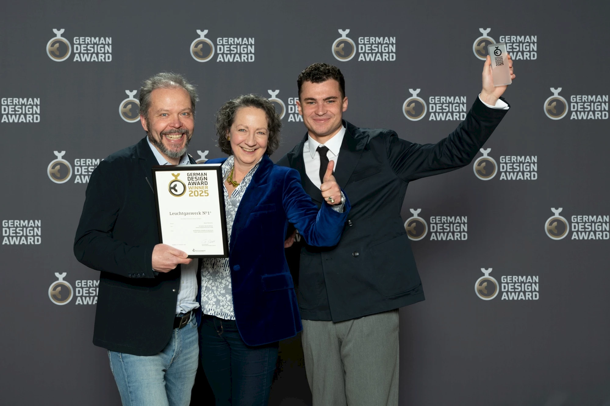 Unser Team holt den German Design Award 2025 nach Hause!