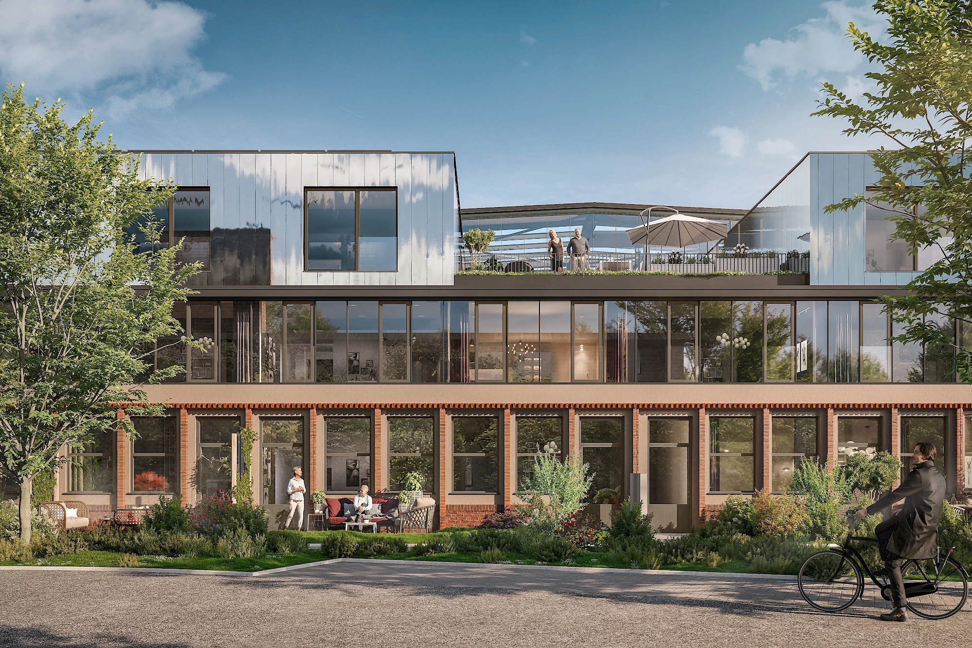 Brezn, Bier und Business &ndash; Vertriebsstart Endmontagehalle BUC-36&reg;