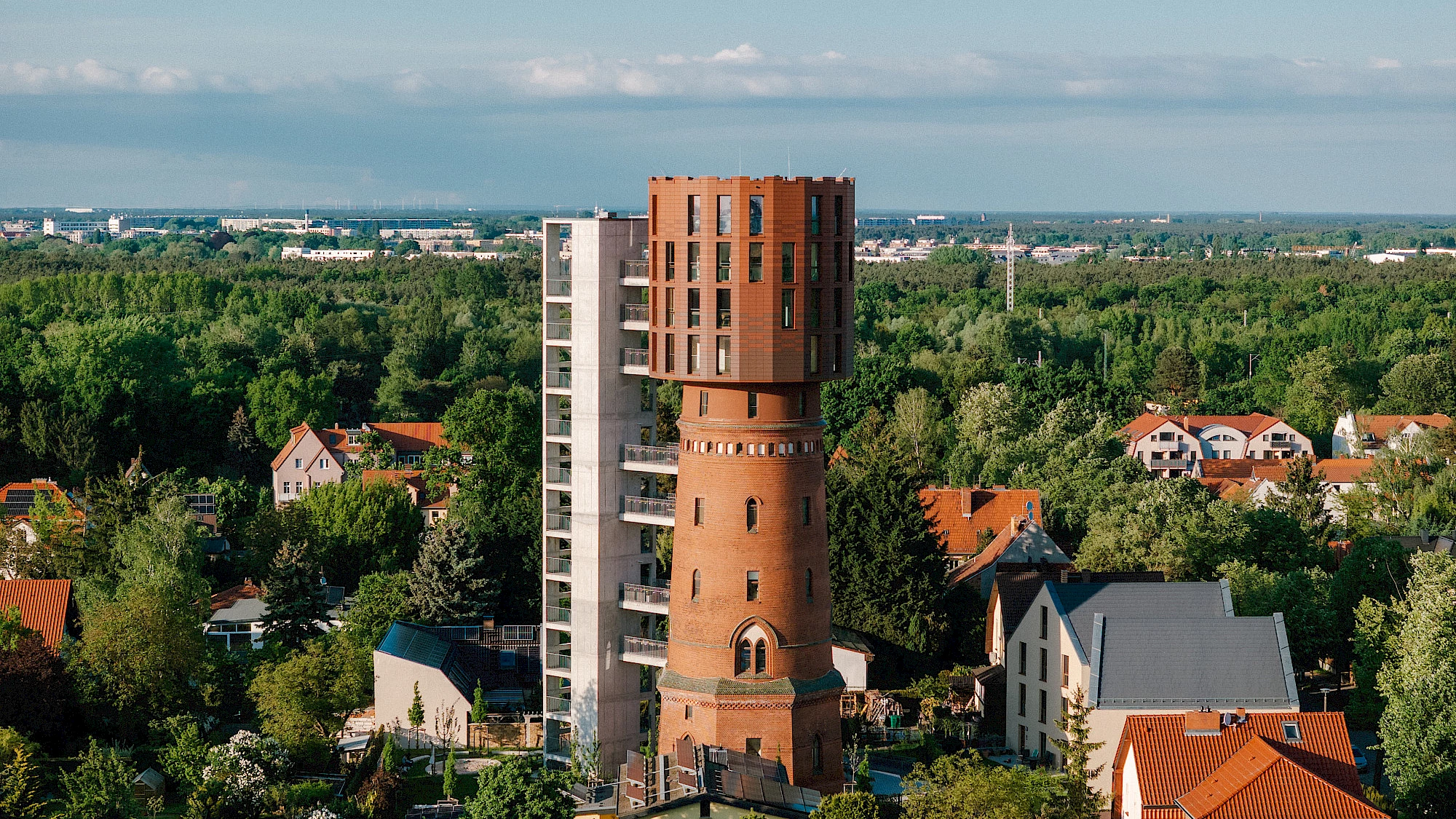 Wasserturm Berlin-Altglienicke&reg; als einer der au&szlig;ergew&ouml;hnlichsten Wohnorte Berlins