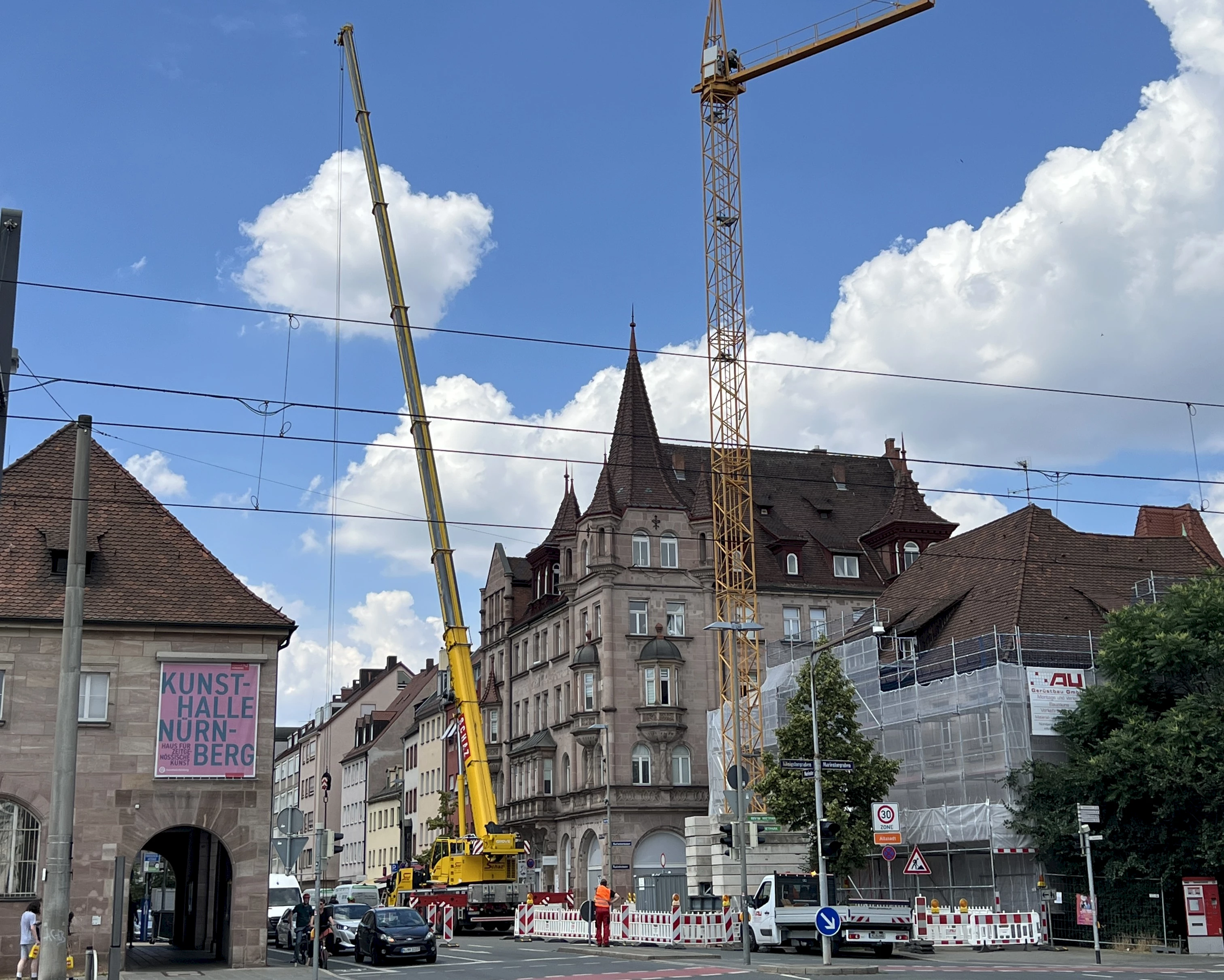Marientorzwinger: Die Sanierung beginnt
