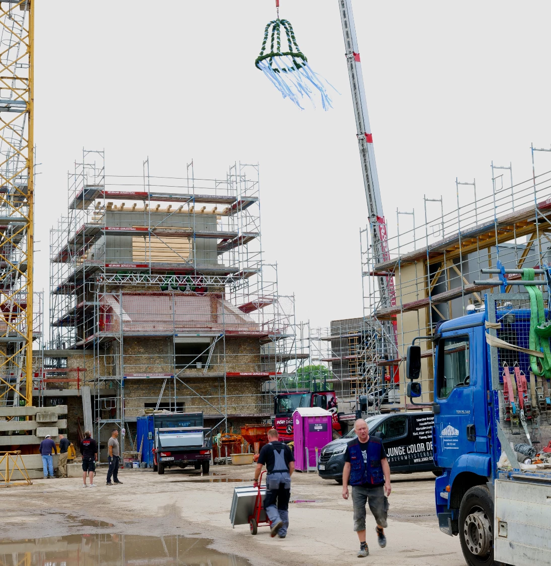 Richtfest in BUC-36&reg; &ndash; Gartenstadt am Flugfeld