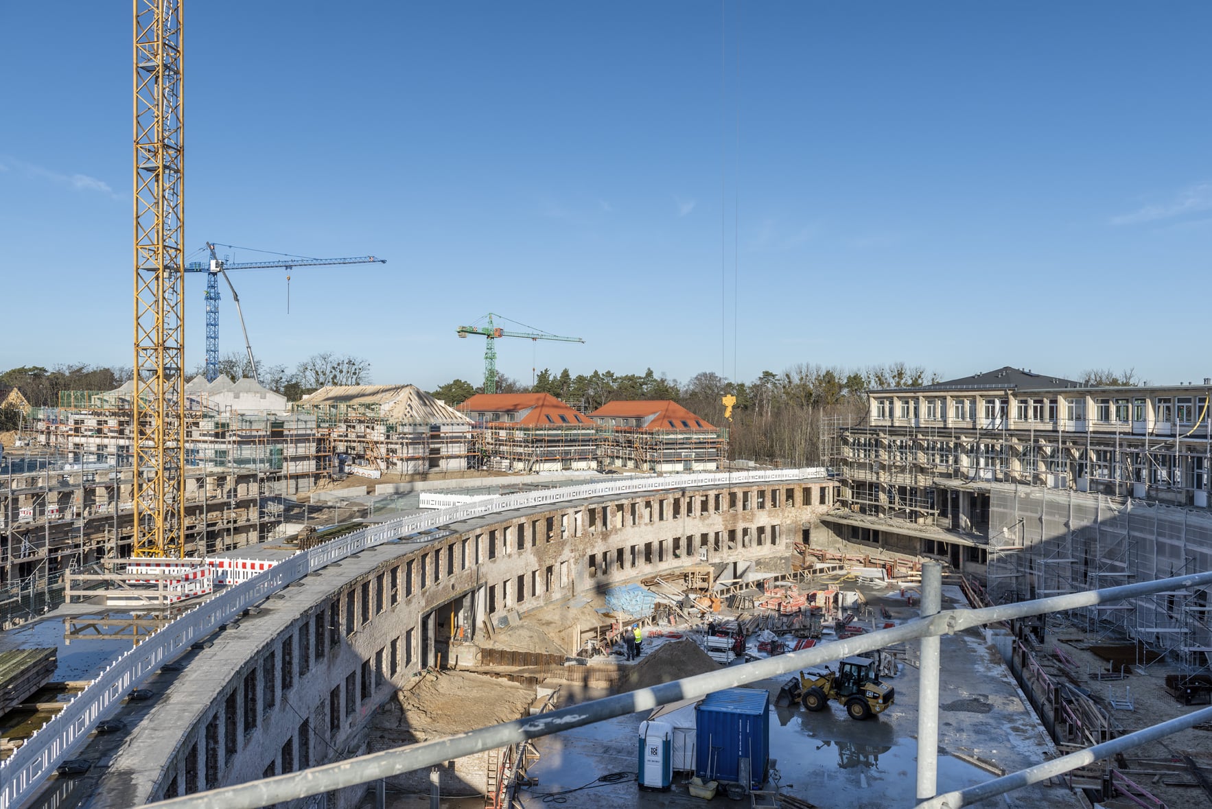 Das Olympische Dorf nimmt Gestalt an