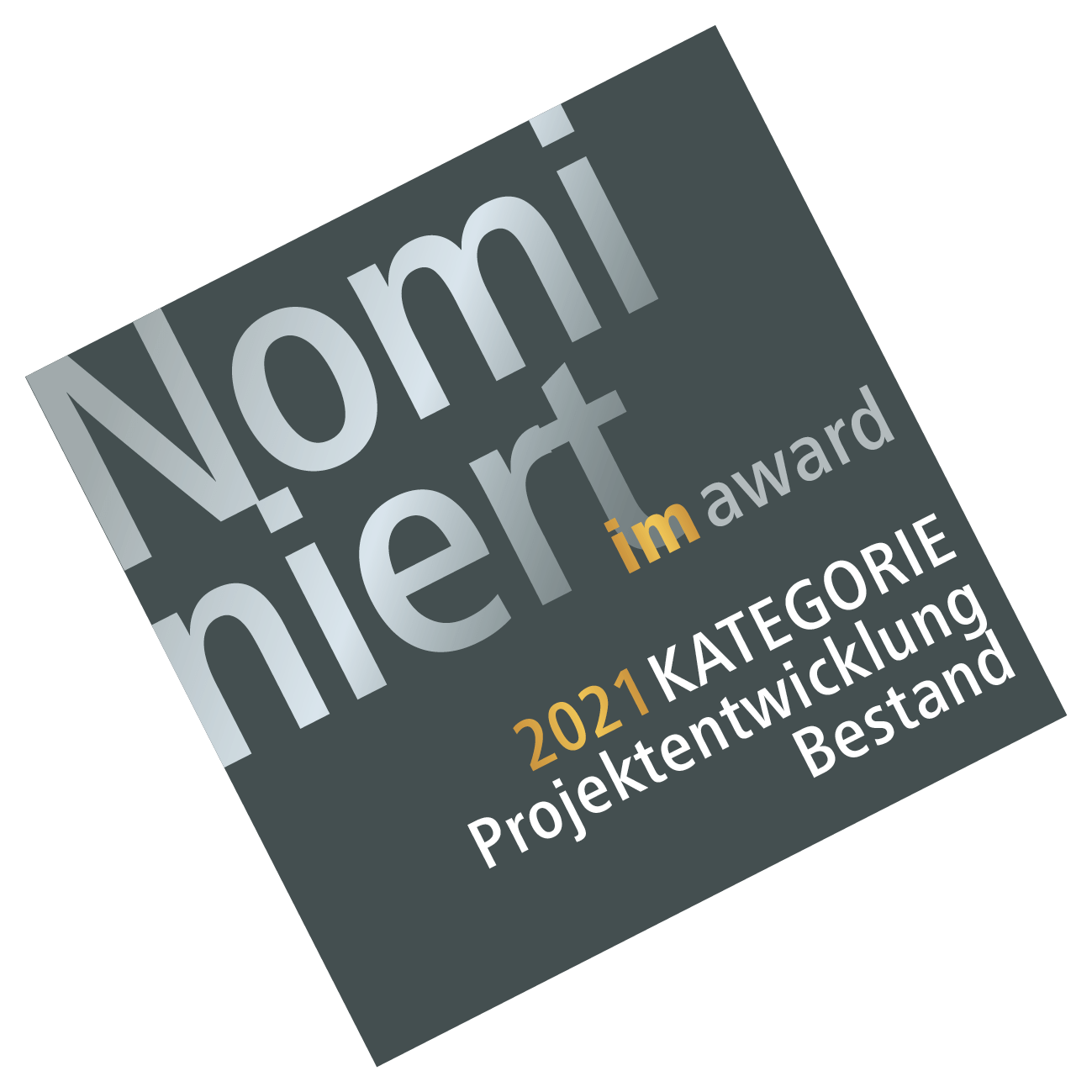 Wir freuen uns über die erste Award Nomierung 2021!