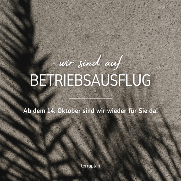 Wir sind dann mal weg!