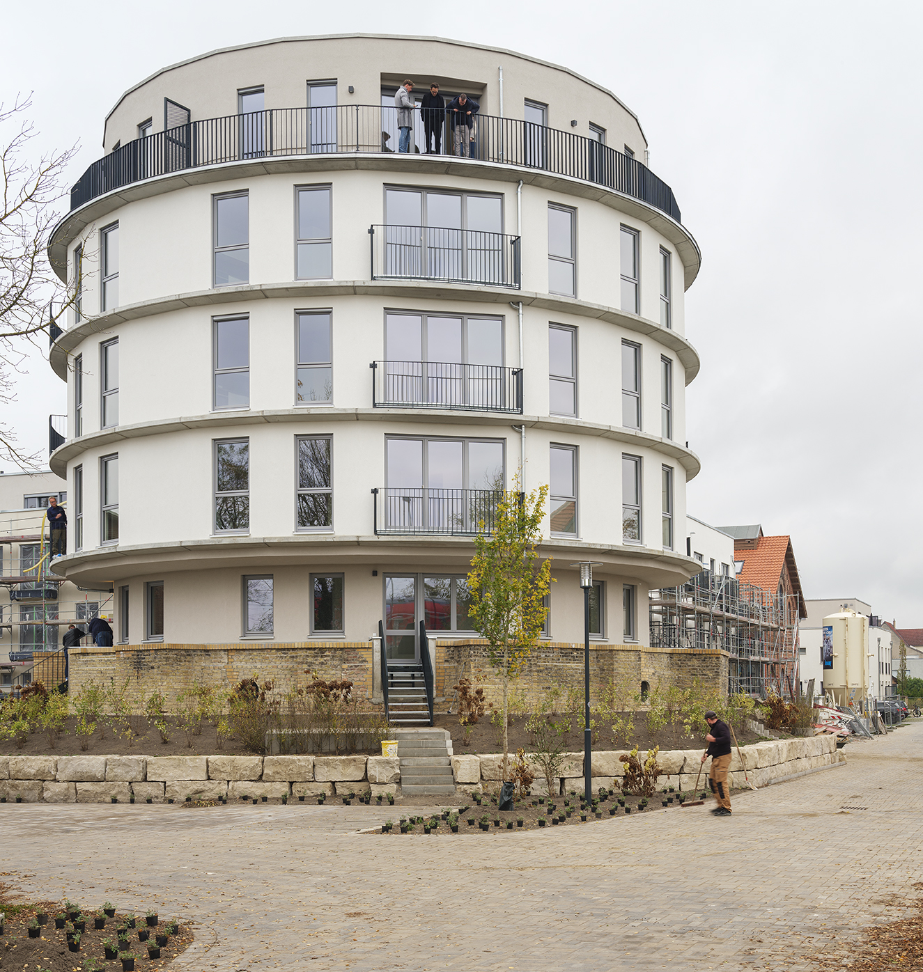 Erste Mieter ziehen in den Gasometer – ein neues Kapitel beginnt