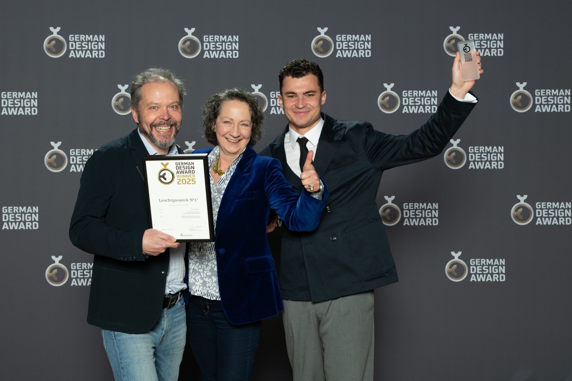 Unser Team holt den German Design Award 2025 nach Hause!