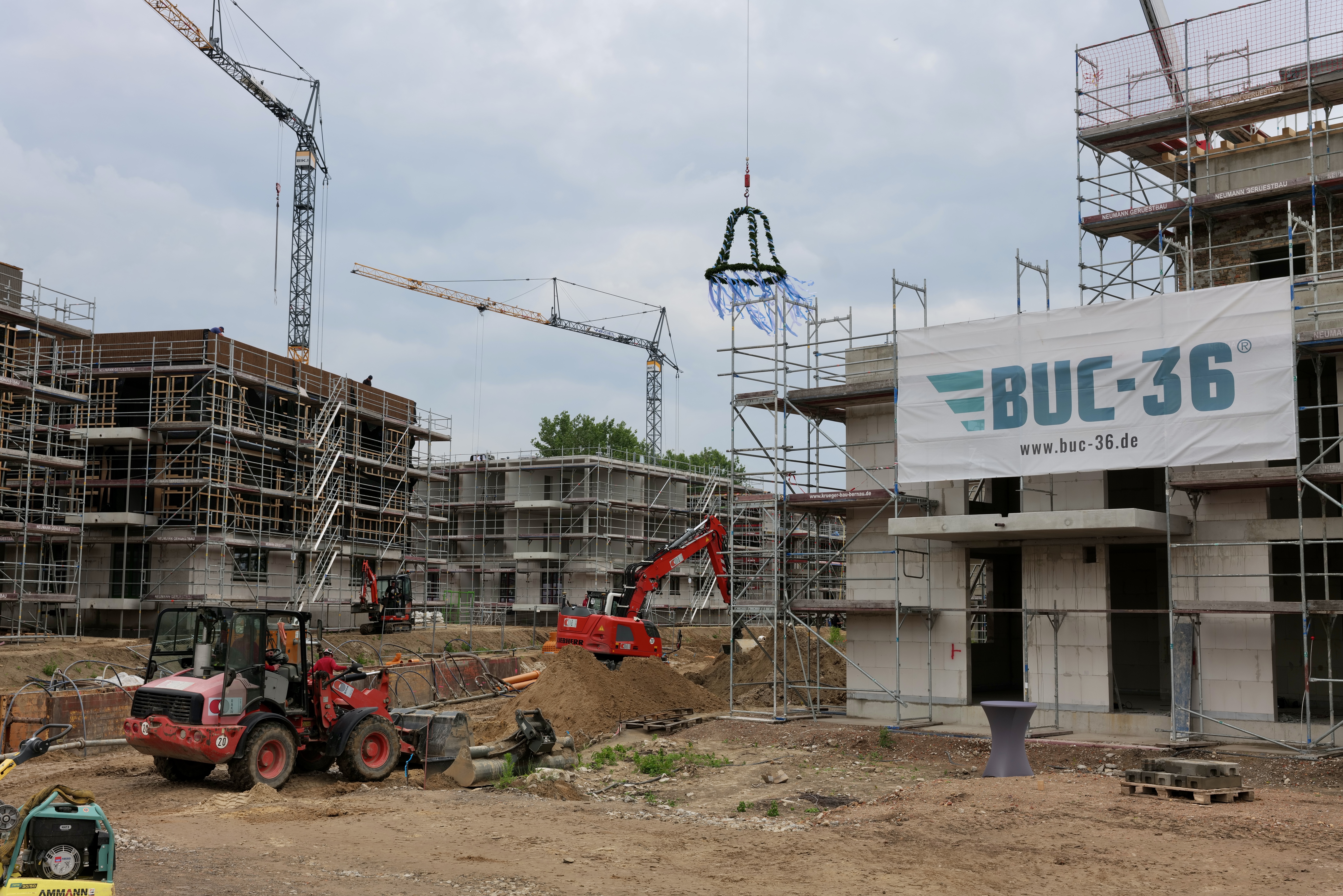Richtfest in BUC-36® – Gartenstadt am Flugfeld